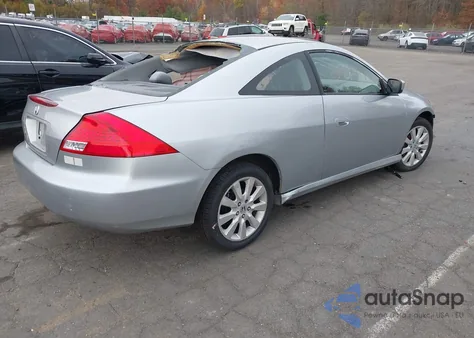 2007 Honda Accord 2.4 Lx из США, поврежденный, VIN 1HGCM72307A006615